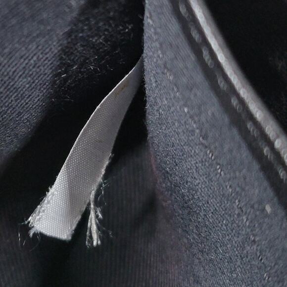 See By Chloe Checkbook Wallet 7.25" Black Soft Embossed Leather Bi-Fold Clutch - Picture 15 of 16